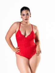 Body gainant sexy à dentelles