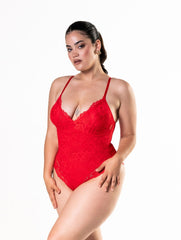 Body gainant sexy à dentelles