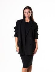 Robe longue gainante et sans manches